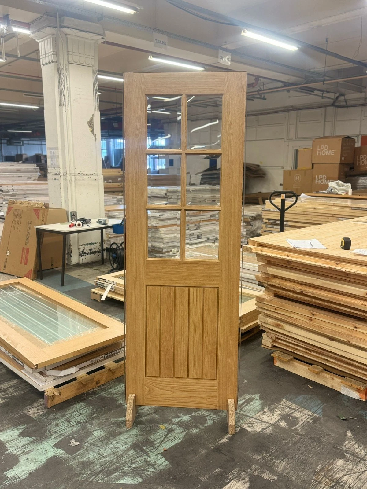 Internal Oak Mexicano Standard, Glazed Or FD30 Prefinished B Graded Stock - Image 9