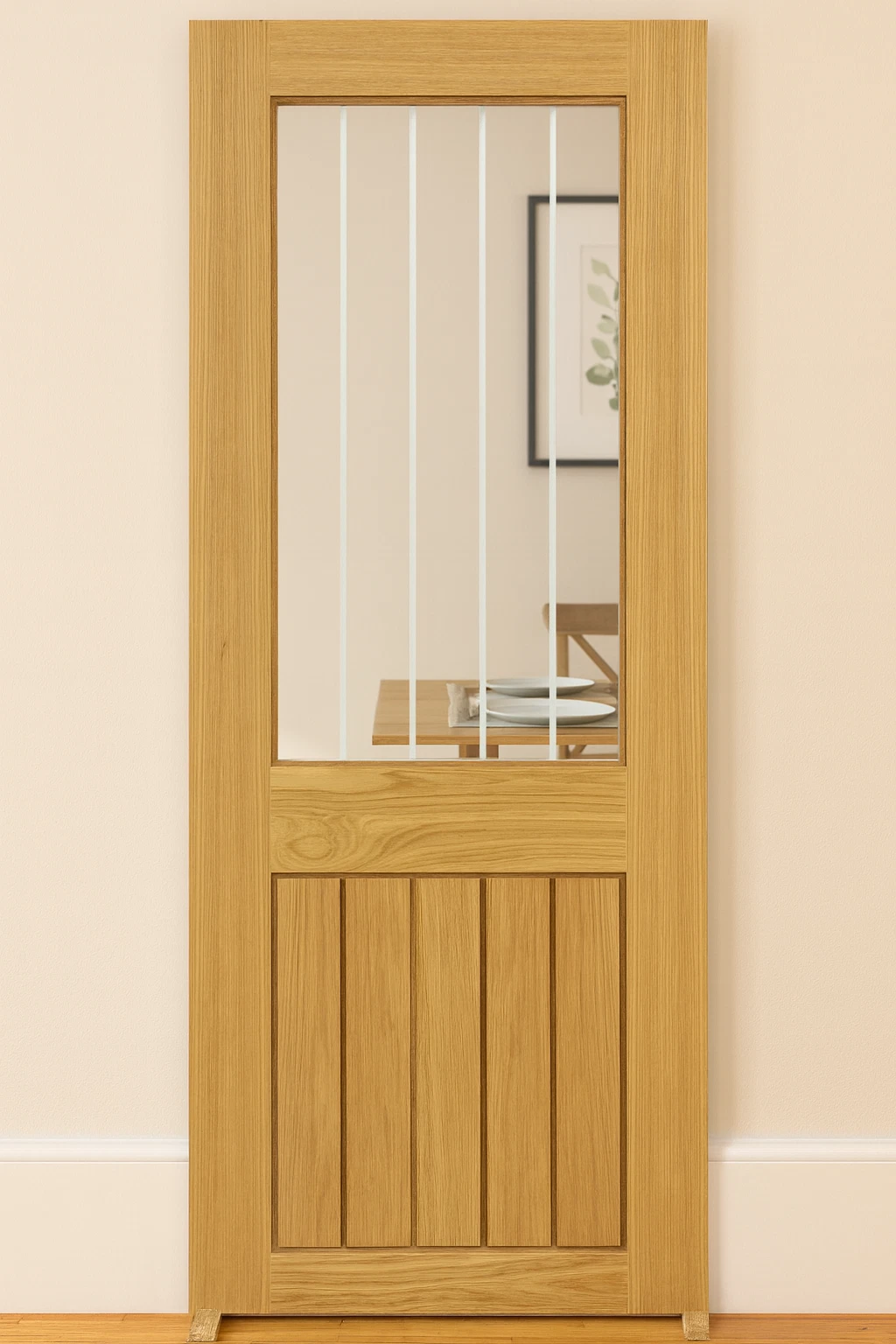 Internal Oak Mexicano Standard, Glazed Or FD30 Prefinished B Graded Stock - Image 7